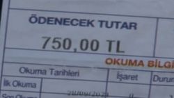 Sarıyer'de 50 metrekarelik evlerine 750 lira su faturası gelen anne ile kızı şaşkın