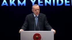Cumhurbaşkanı Erdoğan AKM açılış töreninde