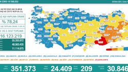 29 Ekim Türkiye'nin koronavirüs tablosu