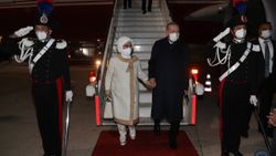 Cumhurbaşkanı Erdoğan G20 Liderler Zirvesi için Roma'ya gitti