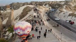 Kapadokya’da Cumhuriyet Bayramı yoğunluğu yaşandı