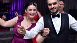 Aslıhan Gürbüz'ün kardeşi evlendi