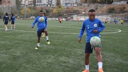 Hakkari'nin Afrikalı kadın futbolcuları