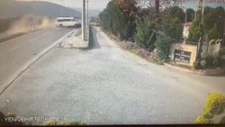 Bursa’da 7 kişinin yaralandığı kaza kamerada