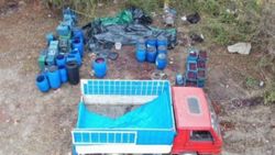 Çanakkale'de 6 bin 650 litre sahte şarap ele geçirildi