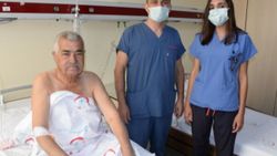 Diyarbakır'da terör mağduruna, 27 yıldır dinmeyen ağrıları için ağrı pili takıldı