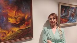 Ankara'da 21 yıldır polislik yapan vatandaşın açtığı sergi ilgi odağı oldu