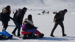 Bingöl Hesarek kayak merkezi 15 günde 20 bin kişiyi ağırladı