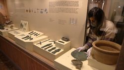 Vitrinleri yenilenen Çorum Müzesi, turizm sezonuna hazır