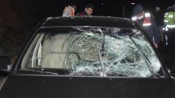 Muğla'da kazaya müdahale eden polise otomobil çarptı