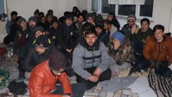Van'da bir eve yapılan baskında 32 kaçak göçmen yakalandı