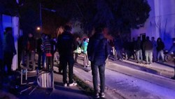 Bodrum'da cadde ortasında 40 kişi birbirine girdi