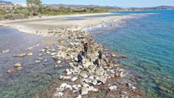 2 bin yıllık Knidos Antik Kenti'nde sular çekildi