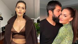 Burak Özçivit'in gözbebeği Fahriye Evcen bornozlu paylaşımıyla yaktı geçti! 'Aman Rabbim bu ne güzellik'