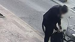 Düzce'de bir kişi yol kenarındaki demir dubayı çaldı