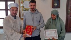 İngiliz turist Bodrum'da Müslüman oldu