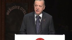 Cumhurbaşkanı Erdoğan AKM'deki etkinliğe katıldı