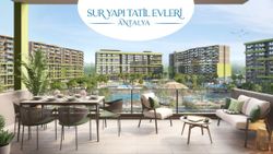 1 hafta fiyatına ömür boyu tatil Sur Yapı Tatil Evleri Antalya’da