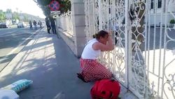 Erzurum’da bir kadın çocuğunun kaçırıldığını söyleyip, yardım istedi