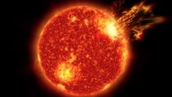 The most powerful explosion in the sun was seen