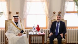 Nureddin Nebati ile İslam Kalkınma Bankası Başkanı Al Jasser görüştü
