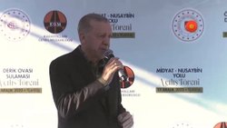 Cumhurbaşkanı Erdoğan, Mardin’de binlere seslendi