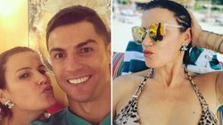 Ronaldo'nun 49 yaşındaki kız kardeşi cesur pozlarıyla mest ediyor! '49 yaşında bu fizik şaka mı'