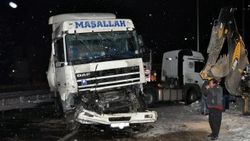 Konya'da zincirleme kaza