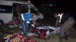 Konya'da kaza: 3 ölü 12 yaralı