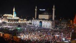 Konya'da demokrasi nöbeti devam ediyor