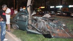 Bu otomobilden sağ çıktı