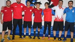 Hakkarili genç güreşçiler, milli takım için ter dökecek