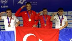Askeri Olimpiyat Oyunları’nda takım halinde 2’nci olduk