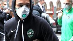 Ludogorets oyuncularından koronavirus önlemi