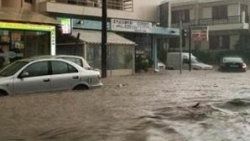 Rodos'u sel vurdu: 2 ölü 85 yaralı