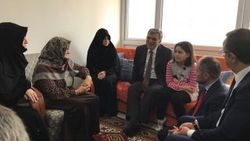 Gül'den şehit Kantarcı ve Alışkan'ın ailelerine ziyaret