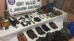 Siirt'te kış hazırlığı yapan teröristlere operasyon