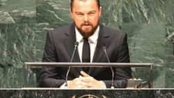 Leonarda Dicaprio'nun BM'deki konuşması gündeme oturdu