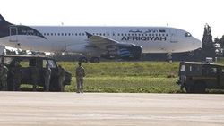 Kaçırılan Libya uçağı hakkında açıklama