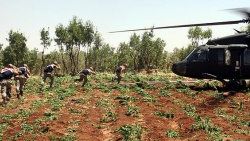 Diyarbakır Lice'de uyuşturucu operasyonu