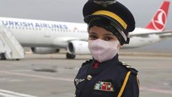 Küçük Meryem'in pilotluk hayali gerçek oldu