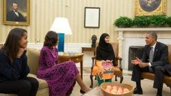 Malala Beyaz Saray'da Obama'yla görüştü