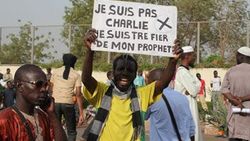 Mali'de Charlie Hebdo protestoları