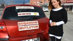 Eşinden boşanan kadın mangal partisi verdi