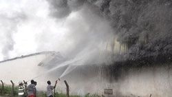 Manisa'da tavuk çiftliğinde yangın
