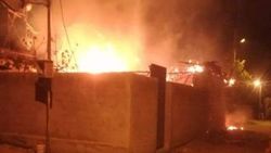 Manisa’da yangın: 2 yaralı