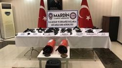 Mardin'de suikast silahları ele geçirildi
