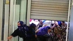 Mardin'de bayram parası izdihamı