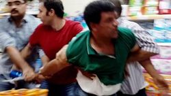 Şanlıurfa'da market arabası kavgası İZLE