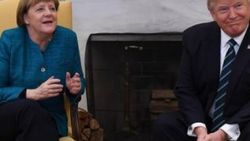 Trump'ın Merkel'in elini sıkmaması ABD medyasında